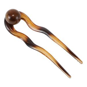 Grace U-shaped Hair Pins Hairdo Clip Amber